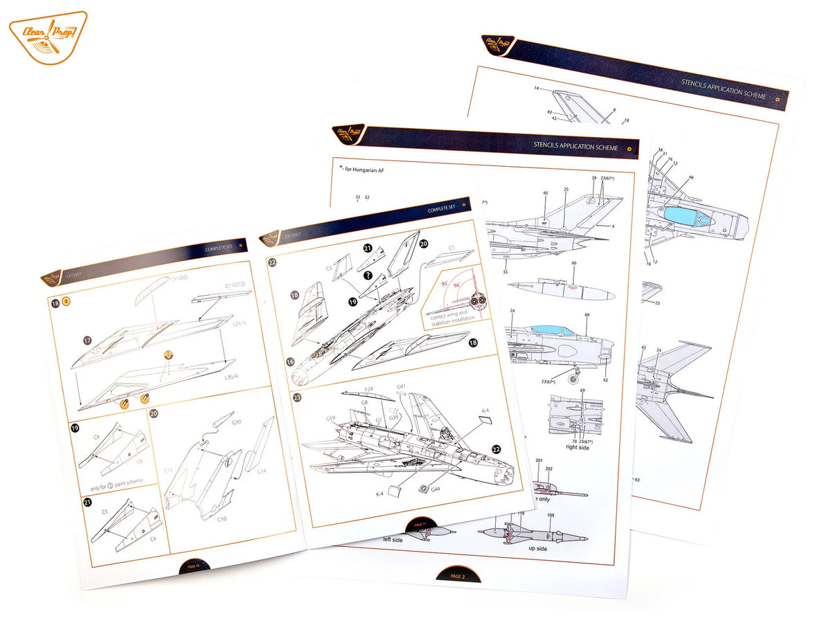 Clear Prop! CP72057 MiG-19 PM 1/72 – Bild 45