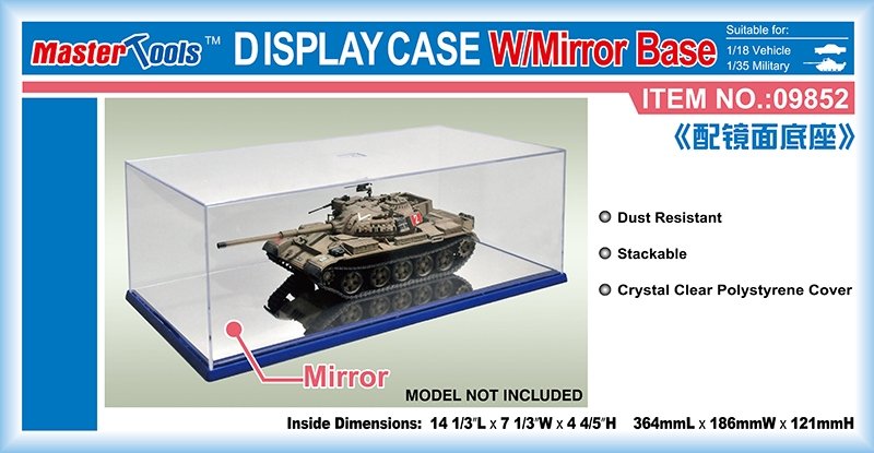 Trumpeter 09852 Display Case 364x186x121mm – zdjęcie 2