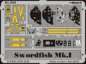 Eduard FE212 Swordfish Mk. And 1/48 Tamiya