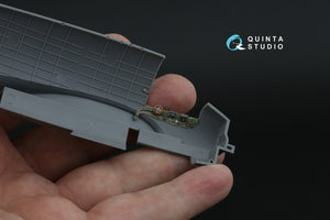 Quinta Studio QD+48554 Bristol Beaufighter Mk.VI 3D-Printed &amp;amp; coloured Interior on decal paper (Tamiya) (with 3D-printed resin parts) 1/48 – immagine 13