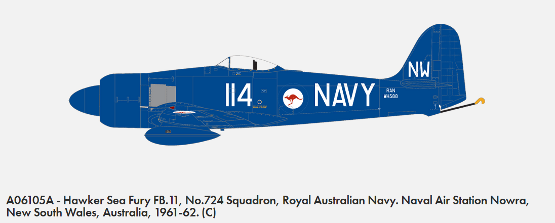 Airfix 06105A Hawker Sea Fury FB.11 1/48  – image 7