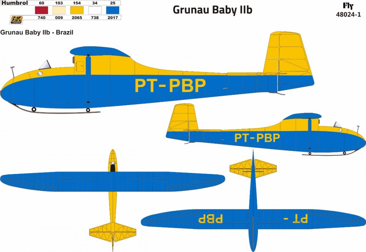 Fly 48024 Grunau Baby IIB Brésil vol. 1.2 1/48 – image 3