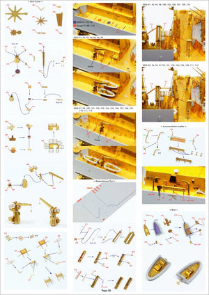 Pontos 35028F1 USS DDG-92 Momsen Flight IIa Detail Up Set 1/350 – zdjęcie 18
