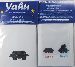 Yahu YMA7245 P-47 D late (Tamiya / Revell) 1/72