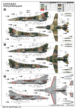 Trumpeter 05803 Mig-27M Flogger J 1/48 – image 17