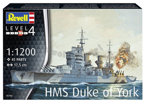 Revell 65182 HMS Duke of York Model Set 1/1200 – immagine 2