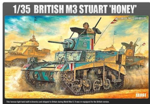 Academy 13270 BRITISH M3 STUART &amp;quot;HONEY&amp;quot; 1/35