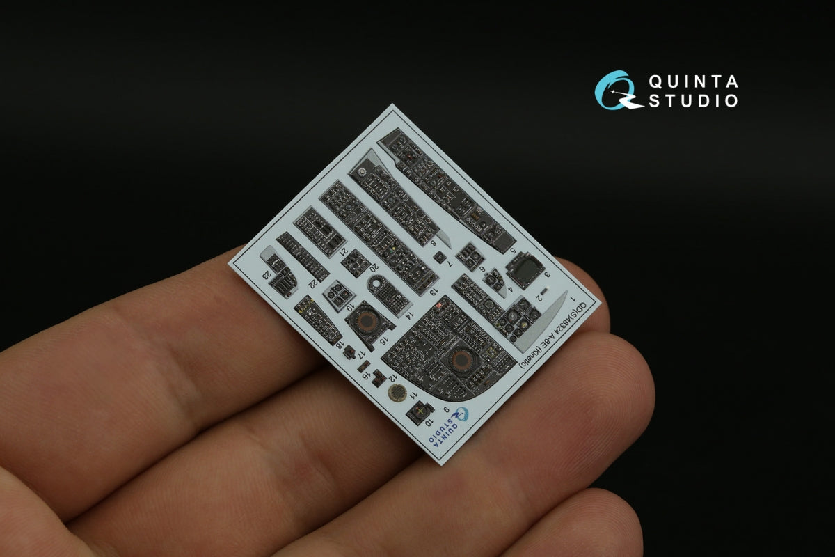 Quinta Studio QD48324 A-6E 3D-Printed coloured Interior on decal paper (Kinetic) 1/48 – zdjęcie 8