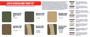 Hataka HTK-AS92 South African Army paint set (8x17ml) – zdjęcie 3