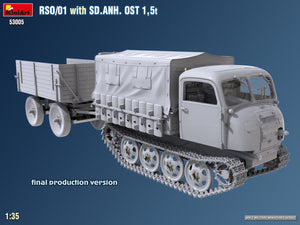 MiniArt 53005 RSO/01 with TRAILER SD.ANH. OST 1,5t 1/35 – zdjęcie 5