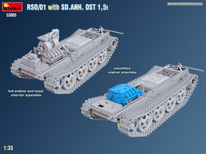 MiniArt 53005 RSO/01 with TRAILER SD.ANH. OST 1,5t 1/35 – zdjęcie 12