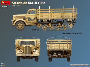 53050 Sd.Kfz.3a Maultier. Early Prod 1/35 – image 6