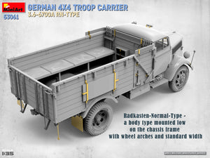 MiniArt 53061 GERMAN 4X4 TROOP CARRIER 3.6-6700A RN-TYPE 1/35 – Bild 5