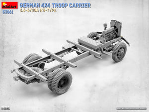 MiniArt 53061 GERMAN 4X4 TROOP CARRIER 3.6-6700A RN-TYPE 1/35 – Bild 7
