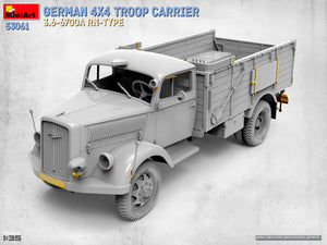 MiniArt 53061 GERMAN 4X4 TROOP CARRIER 3.6-6700A RN-TYPE 1/35 – Bild 10