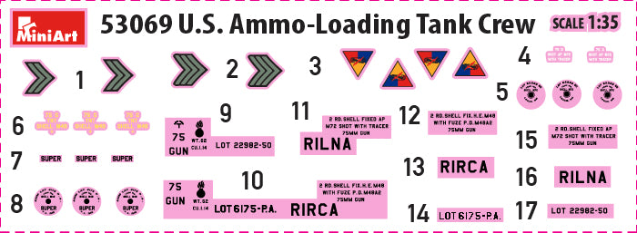 MiniArt 53069 U.S. Ammo-Loading Tank Crew. 2nd Edition 1/35 – imagen 2
