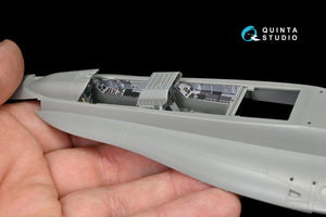 Quinta Studio QD48145 F/A-18B 3D-Printed &amp;amp; coloured Interior on decal paper (for Kinetic kit) 1/48 – Bild 6