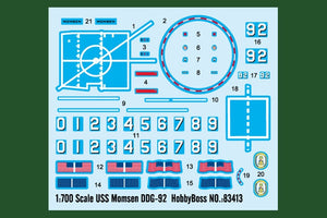 Hobby Boss 83413 USS Momsen DDG-92 1/700 – Bild 5