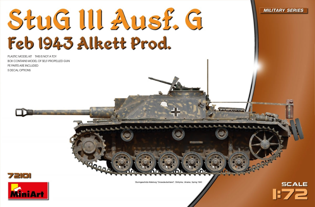 MiniArt 72101 StuG III Ausf. G Feb 1943 Prod. 1/72