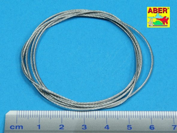 Aber TCS09 Stainless Steel Towing Cables 0,9mm, 1m long – immagine 2