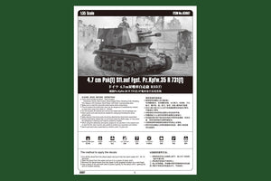 Hobby Boss 83807 4.7 cm Pak(t) Sfl.auf Fgst. Pz.Kpfw.35 R 731(f) 1/35 – Bild 2