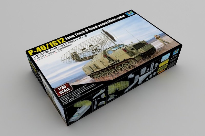 Trumpeter 09569 P-40/1S12 Long Track S-band acquisition radar 1/35 – zdjęcie 2
