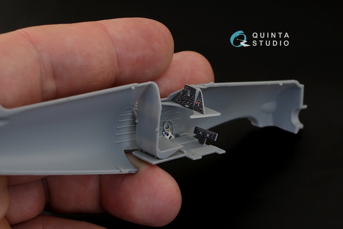 Intérieur imprimé en 3D et coloré sur papier décalcomanie Quinta Studio QD48127 IAR-80 (pour kit HobbyBoss) 1/48 – image 6