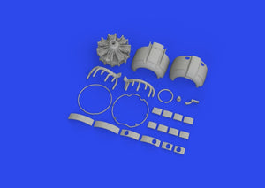 Eduard 648852 A6M2-N Rufe engine complete PRINT EDUARD 1/48 – immagine 3