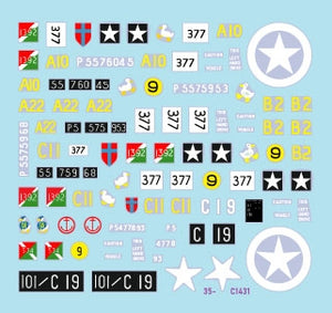 Star Decals 35-C1431 D-Day DUKW. British Amphibians # 3. 101 Coy (GT) and 377 Coy (GT) RASC. 1/35 – imagen 3