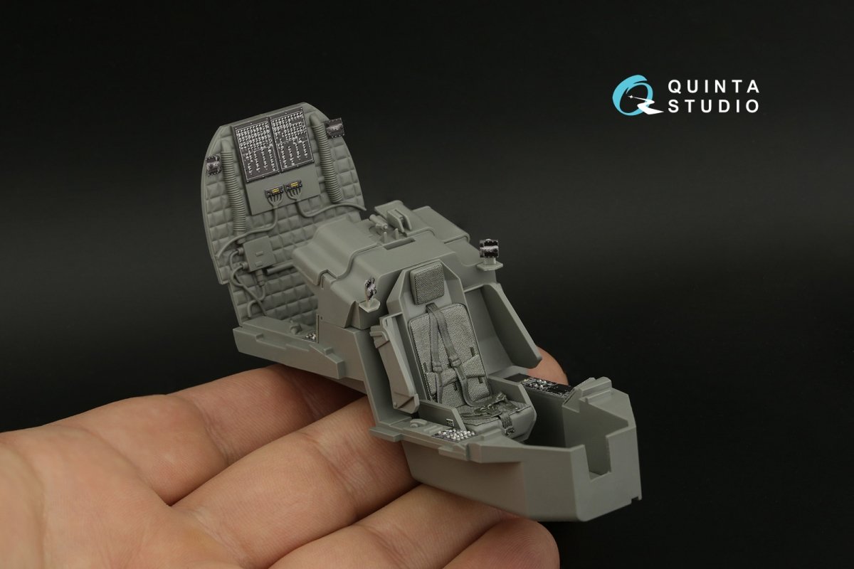 Quinta Studio QD35099 AH-64E 3D-Printed &amp;amp; colored Interior on decal paper (Takom) 1/35 – image 8