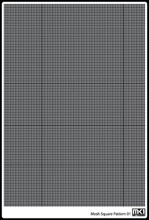 KA Models KA-00001 SQUARE PATTERN MESH A 0.5mm X 0.5mm – imagen 4