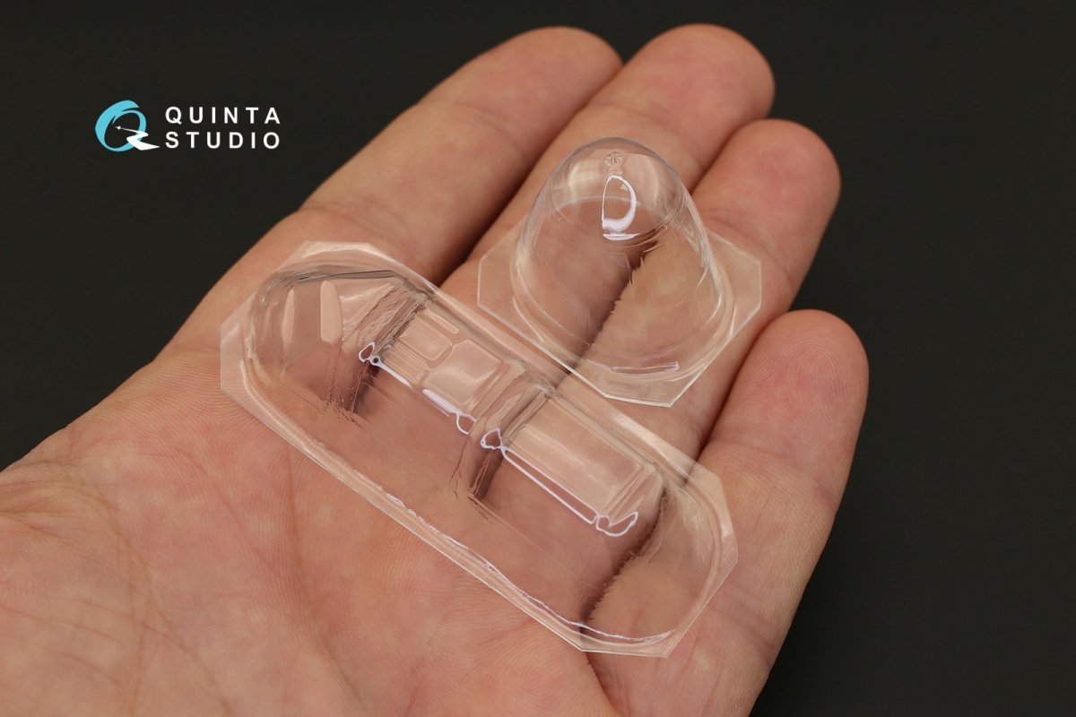 Quinta Studio QC48100 IL-4 vacuformed clear canopy (for Xuntong kit) 1/48 – imagen 2