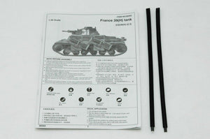 Trumpeter 00352 France 39(H) TANK SA 38 37mm gun 1/35 – Bild 8
