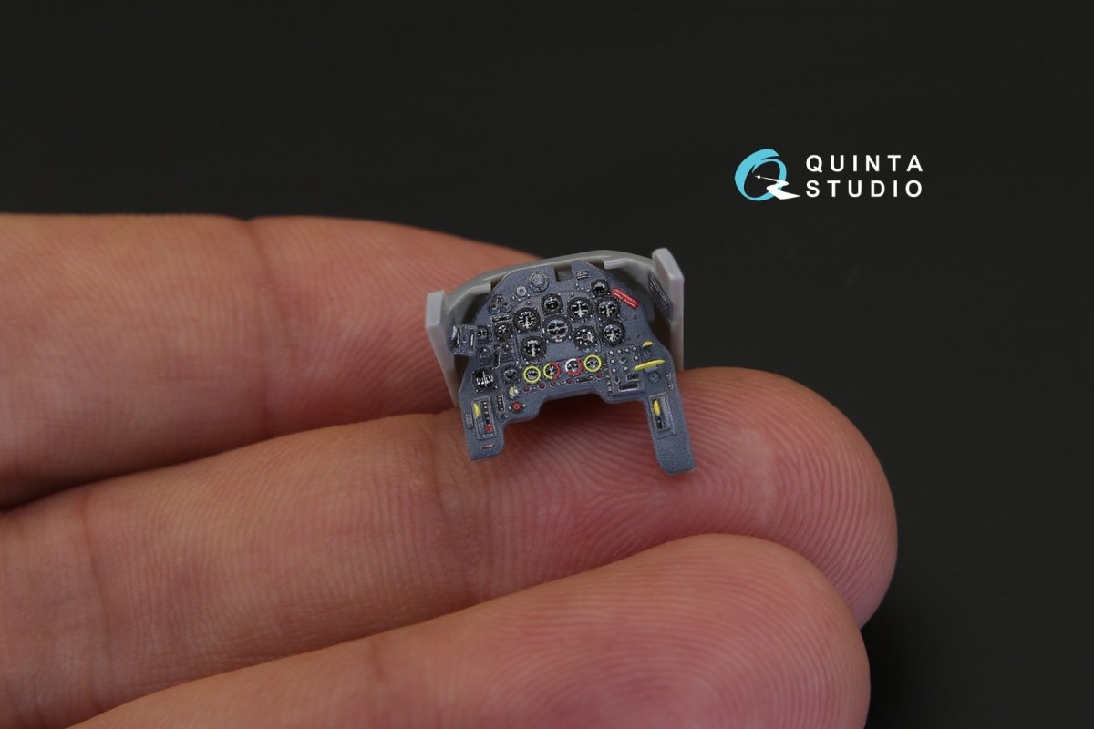 Quinta Studio QD48092 Ju 87D/G 3D-Printed &amp;amp; coloured Interior on decal paper (for Hasegawa kit) 1/48 – Bild 13