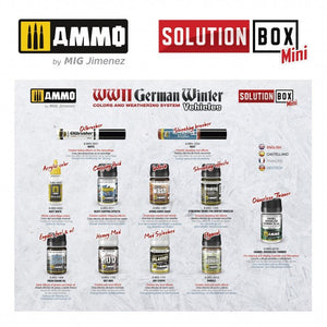 AMMO of Mig Jimenez 6601 How to paint WWII German winter vehicles (Solution book) Multilingual – zdjęcie 9