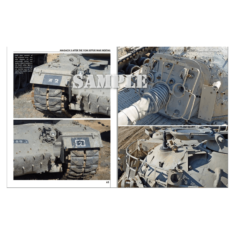Desert Eagle Publishing DEP-26 MAGACH 3 IDF PATTON M48 (M48A3) – imagen 5