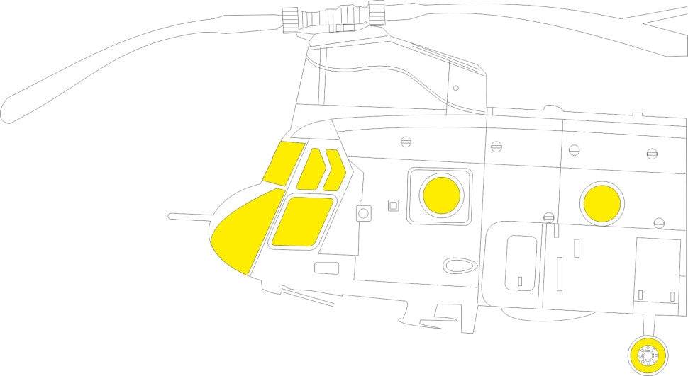 Eduard BIG72185 Chinook HC.1 detail set Airfix 1/72 – Bild 8