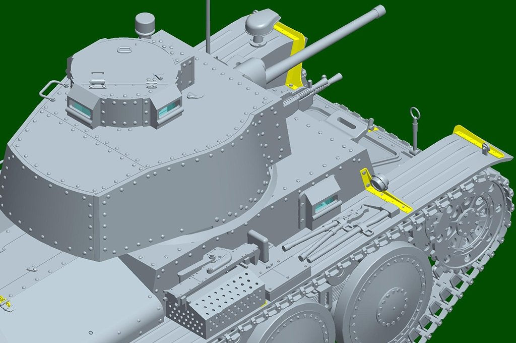 Hobby Boss 82603 38(t) tank E/F type 1/16 – immagine 9