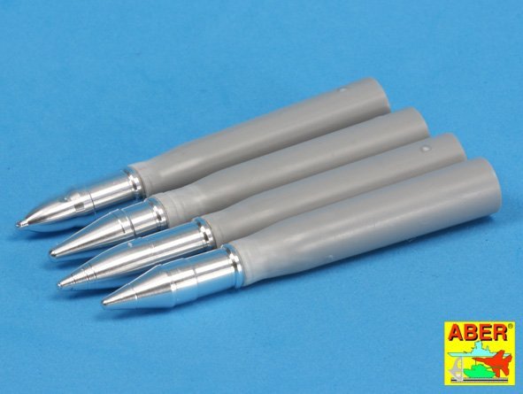 Aber 16073 Panzer IV various 7.5 cm ammo projectiles x 12 pcs. (1/16) – image 3