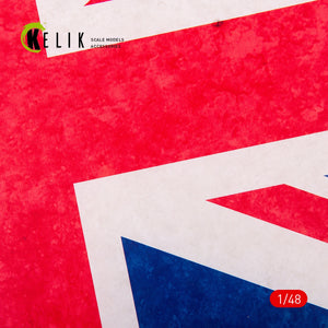 KELIK KS48030 United Kingdom Flag - Acrylic 3 mm (410 x 270 mm) (410 g) 1/48 – immagine 2