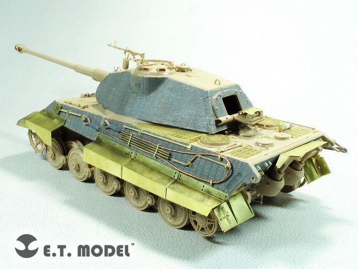 E.T. Model E35-273 WWII German KING TIGER（Porsche Turret）Basic For Meng 1/35 – Bild 6
