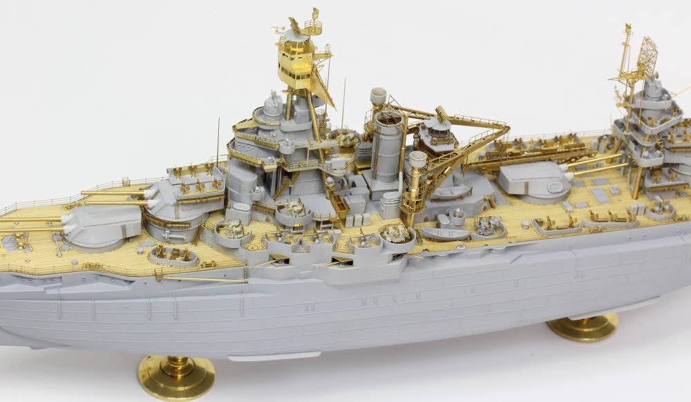 Pontos 35024FB USS BB-35 Texas 1945 Detail up set (20B Deck Blue Decl) 1/350 – Bild 4