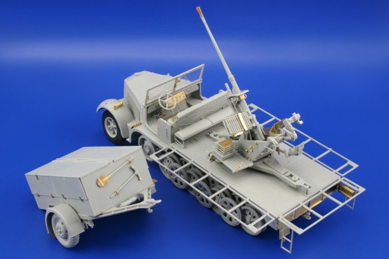 Eduard 36104 Sd. Kfz.7/2 (early) Flak 37 37mm 1/35 Trumpeter – Bild 6