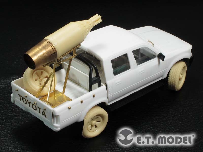 E.T. Model E35-154 Modern Pick-up with Rocket Launcher (For Meng VS-001) 1/35 – zdjęcie 4