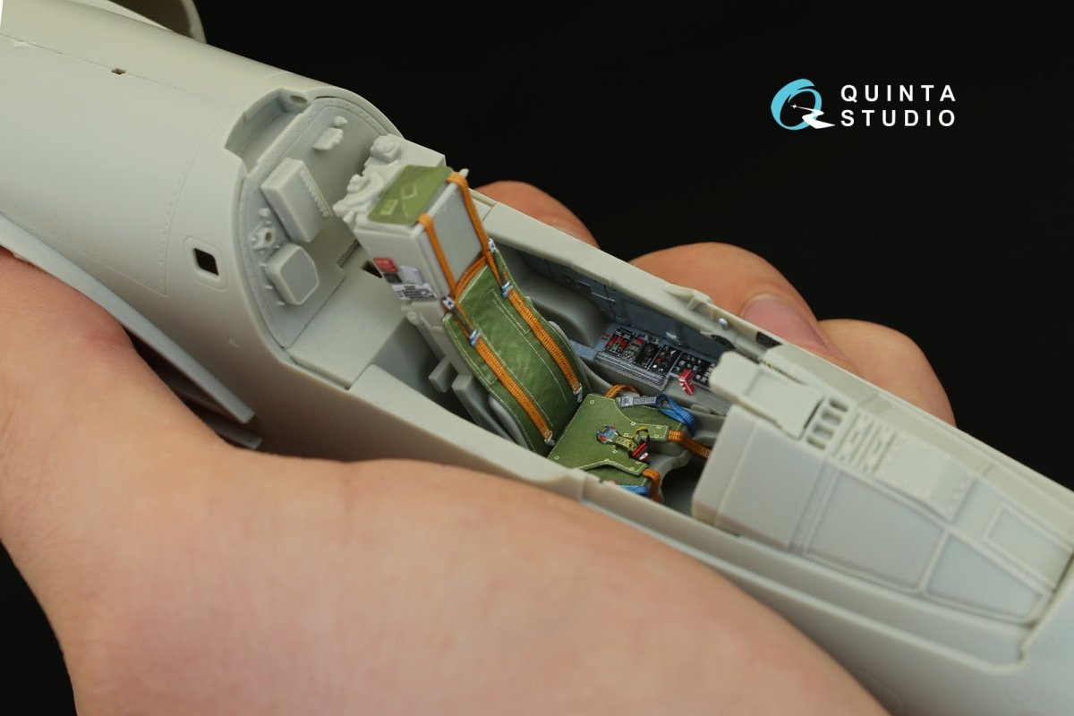 Quinta Studio QD32009 Mirage 2000C 3D-Printed &amp;amp; coloured Interior on decal paper (for Kitty Hawk kit) 1/32 – zdjęcie 7