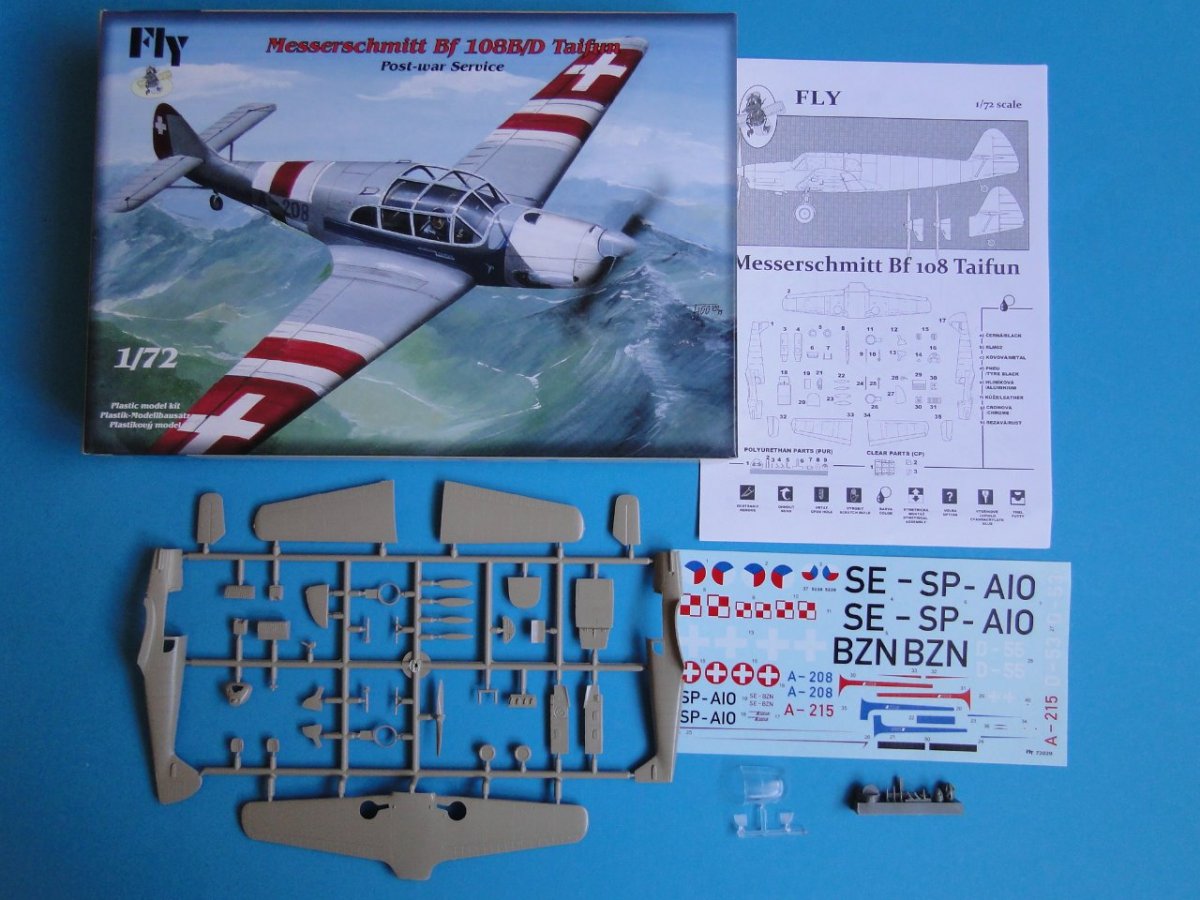 Fly 72029 Messerschmitt Bf 108B/D Taifun 1/72 – imagen 2