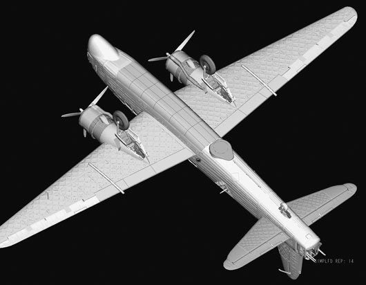 Trumpeter 01633 Vickers Wellington GR.MK XIV 1/72 – zdjęcie 5