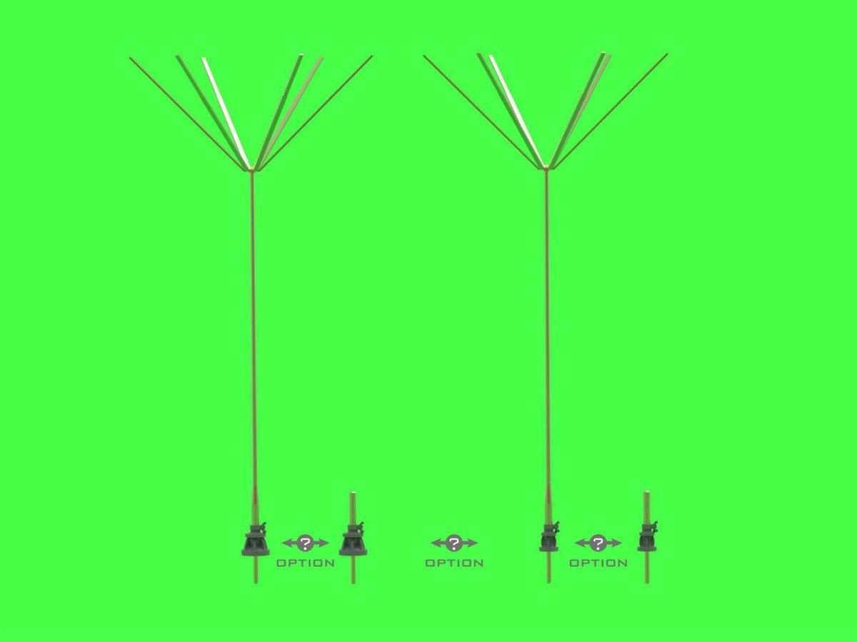 Master GM-72-020 German WWII 1,8m star antenna (for command tanks) (1pc) 1/72 – immagine 5