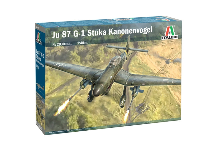 Italeri 2830 Ju 87 G-1 Stuka Kanonenvogel 1/48 – Bild 2
