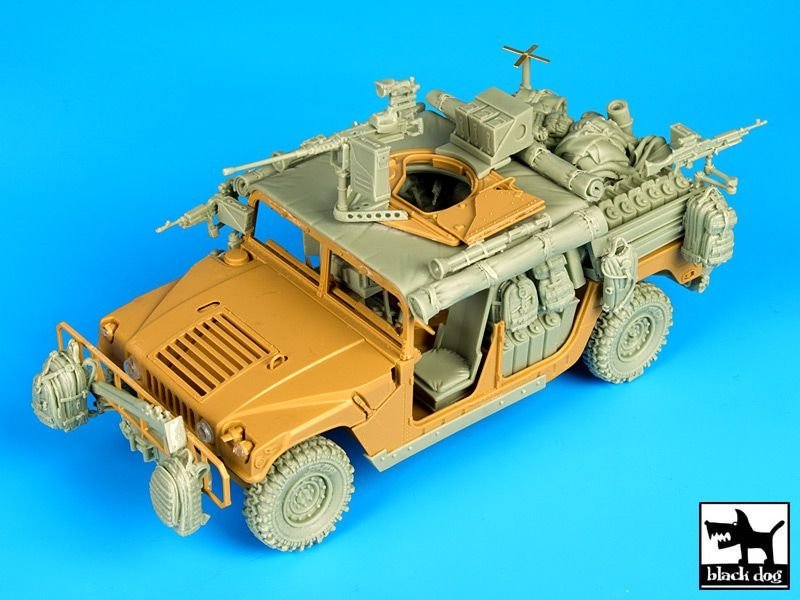 Black Dog T35076 HUMVEE Special forces conversion set 1/35 – image 3